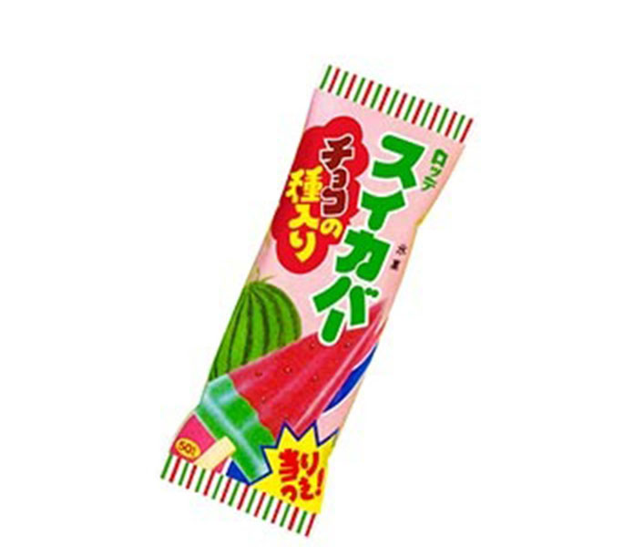 スイカバーのひみつ｜海の家スイカバー｜アイスの城｜LOTTE land